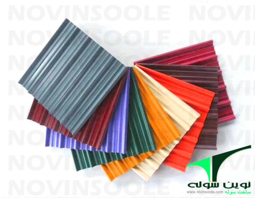 رنگبندی ورق های upvc