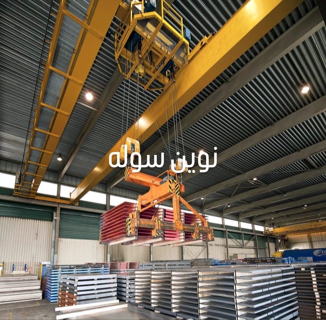 نمونه جرثقیل سقفی اجرا شده